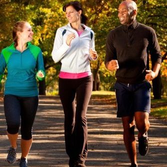 People Walking In Park 